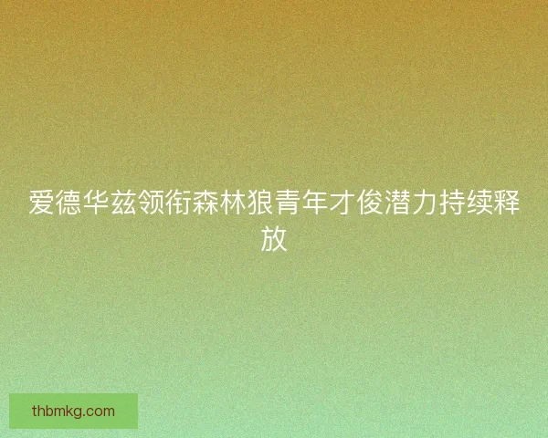 爱德华兹领衔森林狼青年才俊潜力持续释放